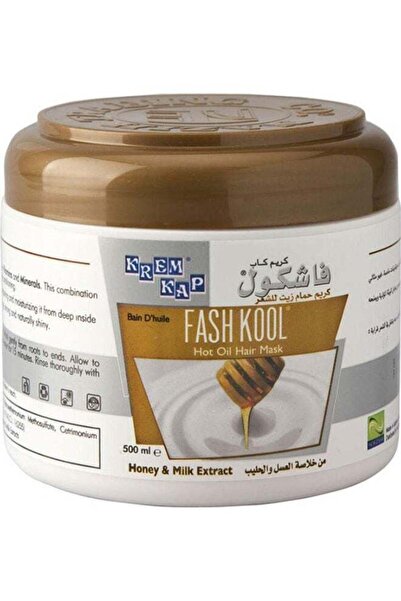 Fash Kool قناع الشعر فاشكول بخلاصة الحليب والعسل متعدد الألوان 500 مل