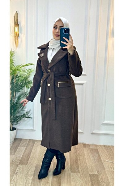 Tebrikler tekstil New Season Women's Winter Midi Coat Model G3508