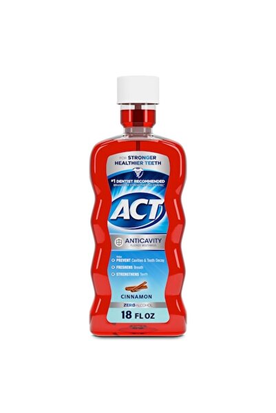 Act Ústní voda proti zubnímu kazu, skořicová příchuť, 532 ml