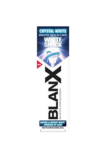 Blanx Pastă de dinți, BlanX, White Shock, Crystal White, Albire accelerată în...