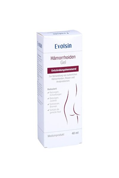 Evolsin Gel medicinal, Evolsin, Reduce inflamația și mâncărimea asociate hemo...