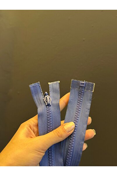 Gönülden Tasarım Fermoar cu dinți albastru PARLAMENT 36X3 CM