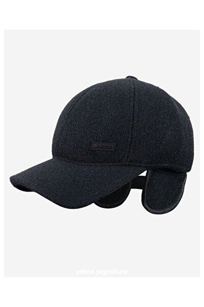 PIECE SIGNATURE 70% Cotton 30% Acrylic, Ear Flap, Soft Fleece Lined, Adjustable Buckle Hat