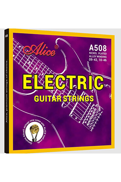 Alice A508-L 10-46 Light Nickel Plated Electric Guitar String