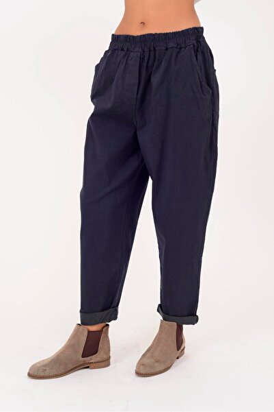 Park Moda 8594 Jogger Gabardine Pants with Elastic Waist