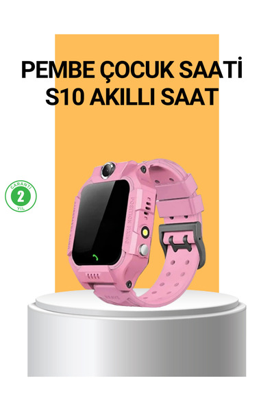 UCUZTEKNO S10 Akıllı Çocuk Saati Anlık Konum ve Sesli Mesaj Destekli