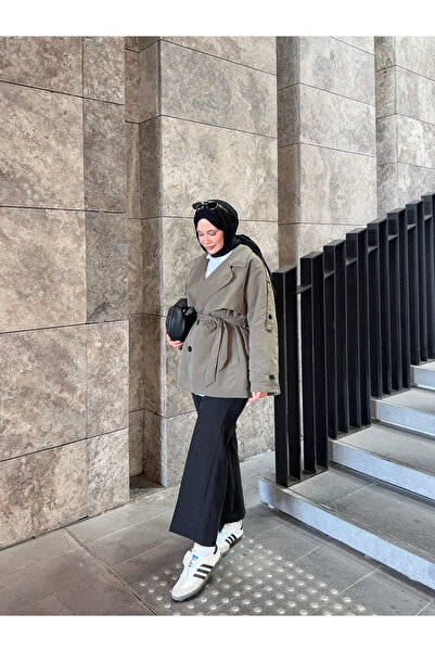 Niessa Butik Yeni Sezon Viral Haki Trençkot