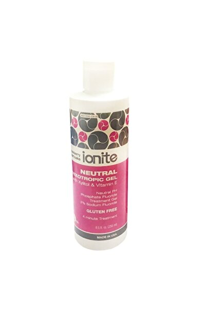 Dharma Research Gel cu fluorură, ionit cu xilitol și vitamina E, aromă de căpșuni, 500 ml