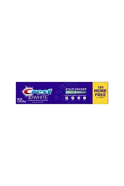 CREST Pastă de dinți 3D White Stain Eraser, îndepărtează petele, 65g