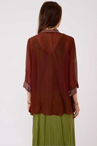 Park Moda 65446 ΜΕΤΑΞΥΛΙΑΚΟ ΜΠΟΥΦΑΝΑ ΜΕ ΠΑΝΤΕΛΟΝΙΑ ΛΕΠΤΟΜΕΡΗ ΣΧΕΤΙΚΗ ΕΠΕΞΕΡΓΑΣΙΑ