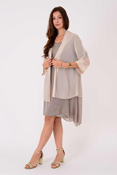 Park Moda 65446 ΜΕΤΑΞΥΛΙΑΚΟ ΜΠΟΥΦΑΝΑ ΜΕ ΠΑΝΤΕΛΟΝΙΑ ΛΕΠΤΟΜΕΡΗ ΣΧΕΤΙΚΗ ΕΠΕΞΕΡΓΑΣΙΑ