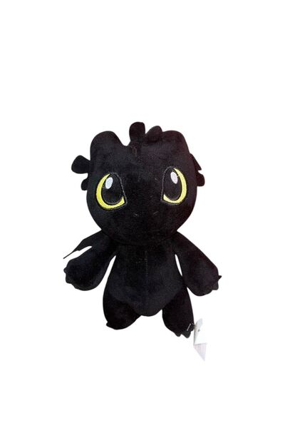 Gold Vitray Light Fury & Toothless Dragon Plush Figure Set