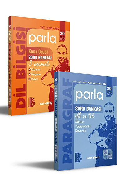 Bi bigelio 2026 TYT- AYT- DGS- ALES- KPSS- MSÜ Parla Dil Bilgisi ve Paragraf ...