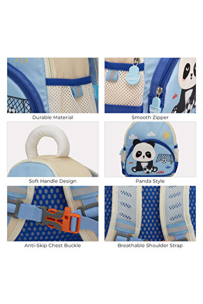 Moon Preschool Backpack for Kids(Ages 3–6) – Fun 3D Design, Comfortable Padded Straps,