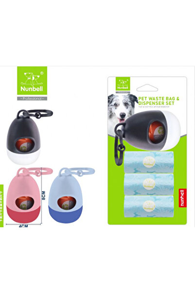 Nunbell Tuvalet Poşet Kutusu + 3 Rulo