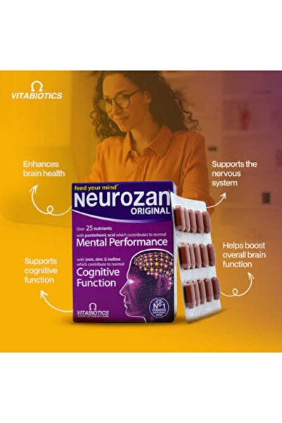 Vitabiotics Neurozan with vit-D3 Tablet 30"s"