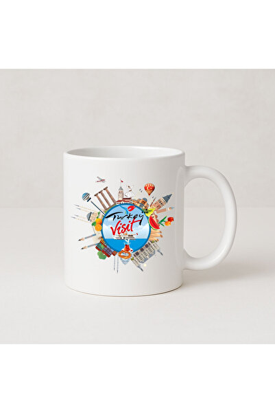 MODA كوب بورسلين هدية مطبوع من تركيا