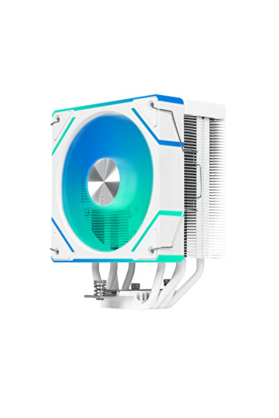 Thermo Titan N400D Cpu Air Cooling Digital 4 Heatpipes cooler - White