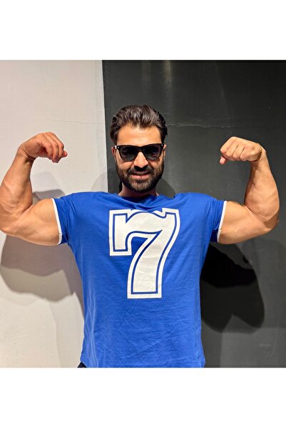 Bas Body FitnessWear KOLLARI BOMBA GİBİ Gösteren V yaka Dar Lastikli Oversize Fitness Spor Tişört