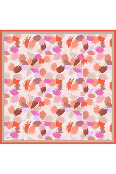 Belli Eșarfă de mătase Tivil IST 4038 - 04 Model mixt alb