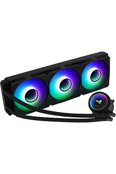 AEROCOOL نظام تبريد Mirage L360 مزود بثلاث مراوح PWM، 4 دبابيس لسطح المكتب