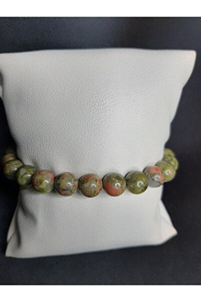 MRYart سوار على طراز حجر الأناكيت بألوان القهوة الخضراء للجنسين