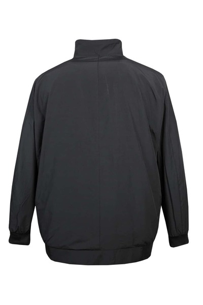 tambattal Plus Size Cotton Seasonal Coat with Ribbing (Extra Wide Fit)