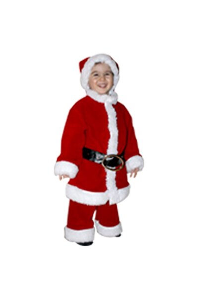 PARTİ SEPETİ Yılbaşı Noel Çocuk Lüks Kostüm Takım