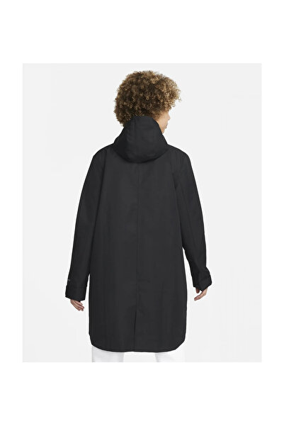 Nike Sportswear Essential Storm-Fıt Dokuma Siyah Kadın Parka Ceketi dm6245 010