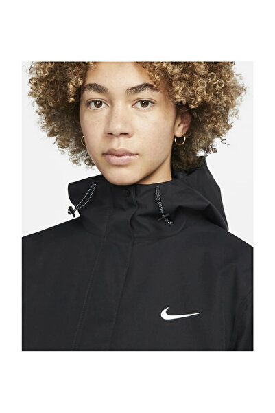 Nike Sportswear Essential Storm-Fıt Dokuma Siyah Kadın Parka Ceketi dm6245 010