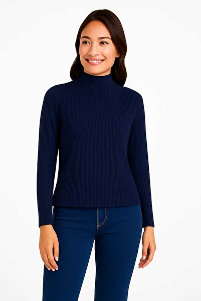 ingegno боді жіноче з високим коміром, довгими рукавами, з товстої трикотажної тканини