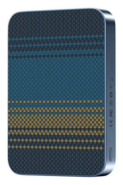 KeepHone İphone 17 Pro/17 Pro Max Uyumlu Kevlar Fiber Tasarım 10.000 mAh 15W ...