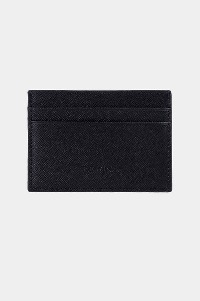 Lysande Minimalist Genuine Leather Card Holder Slim Design Wallet with 6 Card Slots and 1 Coin Compartment