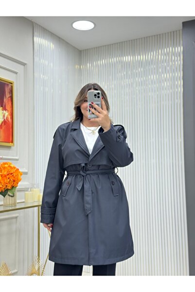 GK Bondit Fabric Trench Coat