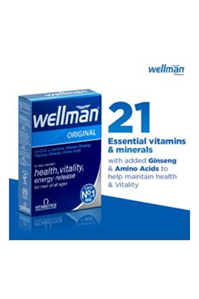 Vitabiotics WELLMAN ORIGINAL TABLETS 30"S"