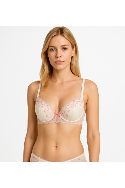 STORMED Underwear Women's Lace Detailed Unlined Bra 470