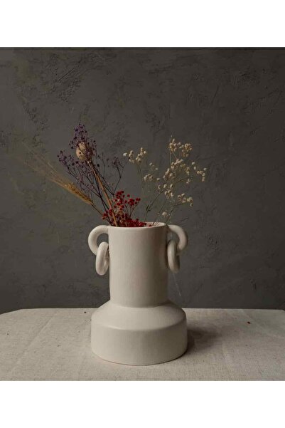 Maison Nur Candles&Decor Bombe Kulplu Seramik Vazo