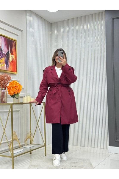GK Bondit Fabric Trench Coat