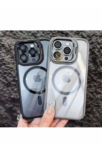 Massemr Apple iPhone 17 Air Premium Case with Camera Lens Protector Gift Magsafe Stand – Magnetic and Stylish