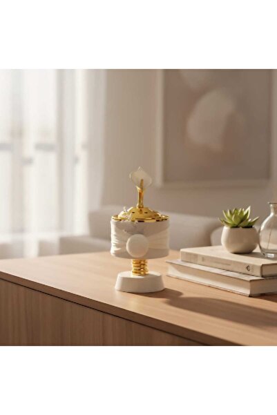 GIFT 6 حبات مبخره براس ذهبي مع التنسيق