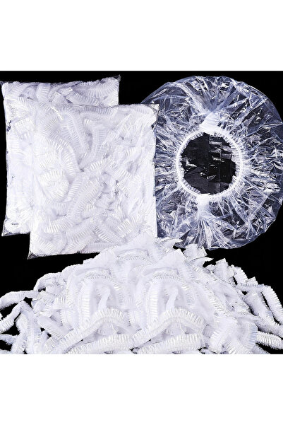 MKRİSTAL 100-Piece Practical Freshness-Keeping Pot and Plate Cover – Multi-Purpose Plastic Packaging, Stretch Lid