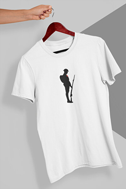 MAGORS Ataturk - Circular Neck Cotton Short Sleeve T-Shirt - Moon and Star Printed Adult and Children's T-Shirt