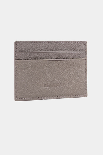 Lysande Minimalist Genuine Leather Card Holder Slim Design Wallet with 6 Card Slots and 1 Coin Compartment