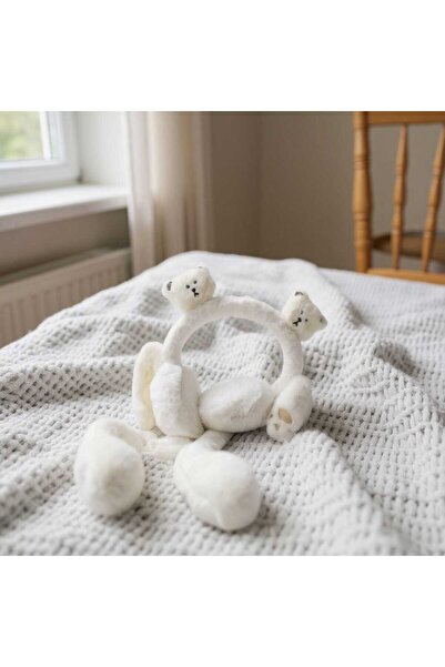 Aware Time Children's Plush Figured Movable Ear Movable Sound Winter Earmuff