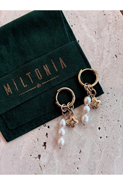 Miltonia أقراط نجمة اللؤلؤ