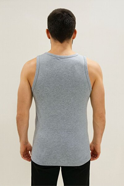 TAVSİYESEVER Men's Ribbed Comfortable Fit Cotton Undershirt 5-Pack