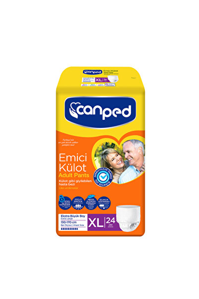 Canped Absorbent Panties XL 24-Pack 4 Pieces