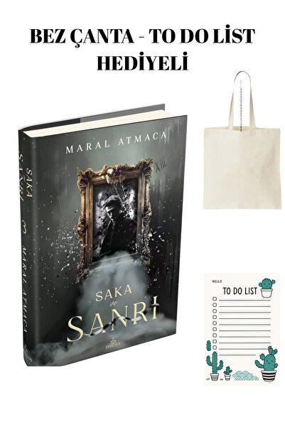 Ephesus Yayınları Saka ve Sanrı 3 – Ciltli - Bez çanta - to do list hediyeli