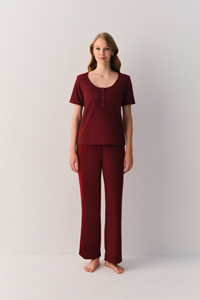 SUWEN Strite Pajama Set