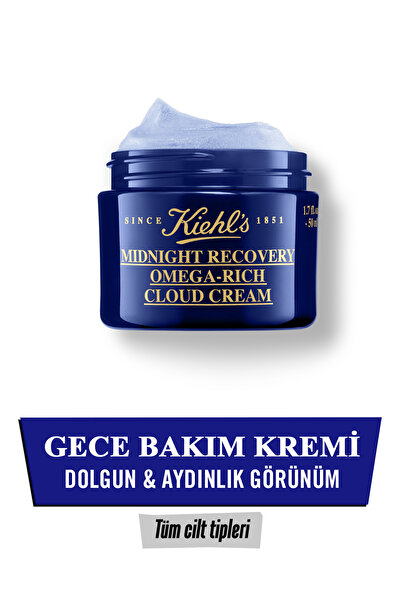 Kiehl's Cilde Dolgun ve Aydınlık Görünüm Sağlayan Doğal Kaynaklı Gece Bakım K...